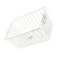 Велокорзина ХВЗ задня біла (без кріплення)