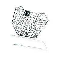 Велокорзина 28 передня чорна 011 (з кріпленням)