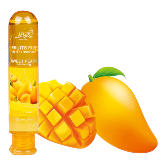 Лубрикант їстівний на Водній основі з смаком манго 80 мл
