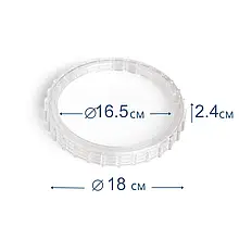 Гайка передфільтра (кільце з різьбою) Intex 11479 топ