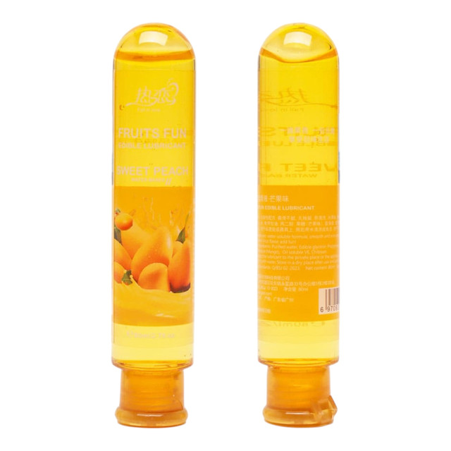 Лубрикант їстівний на Водній основі з смаком манго 80 мл