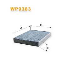 Фільтр салону Рено Трафік  III , Меган 13- вугільний