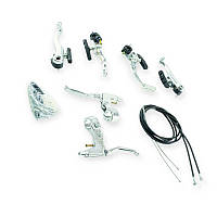 Велогальмо у зборі  обідне переднє, заднє (вібрейк) 26 алюміній,  28 алюміній