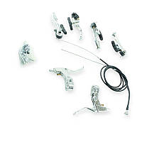 Велогальмо у зборі  обідне переднє, заднє (вібрейк) 28 алюміній