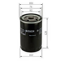 Фільтр масляний Mitsubishi L 200 2.5D,TD,DI-D 96-