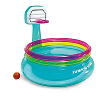 Дитячий надувний батут Intex 48265 «Батут», 196 х 180 х 152 см топ