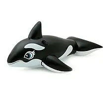 Дитячий надувний плотик для катання Intex 58561 «Косатка», 193 x 119 см топ