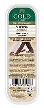 Губка-блиск Goldcare для взуття безбарвна