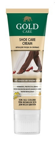 Крем для взуття Goldcare безбарвний 80 мл, фото 1