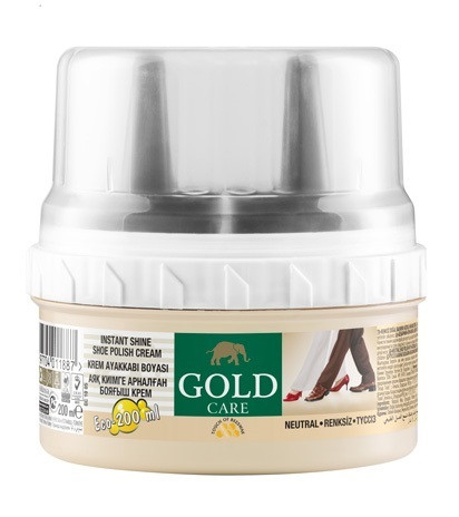 Крем-блиск для взуття Goldcare безбарвний 200 мл, фото 1