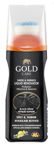 Фарба Gold Care для нубуку та замші відновлююча рідка 75 мл, фото 1