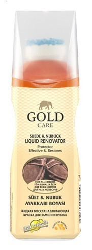 Фарба Gold Care для нубуку та замші відновлююча рідка 75 мл, фото 1