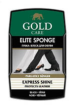 Губка-блиск Goldcare для взуття чорна