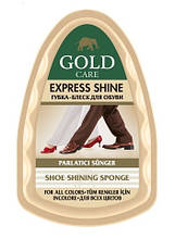 Губка-блиск Goldcare для взуття безбарвна