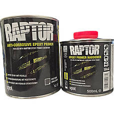 Грунт епоксидний антикорозійний сірий U-POL RAPTOR Epoxy Primer 1л + 0,5л