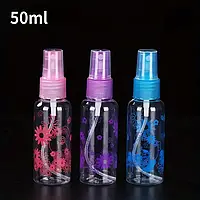 Пляшечка 50 мл зі спреєм (кольорові)