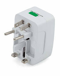 Перехідник універсальний для розеток Adaptor мережевий перехідник із китайської/американської вилки (ST)