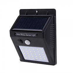 Світильник з датчиком руху на вулицю на сонячній батареї 30 LED Solar Light вуличний ліхтар (ST)