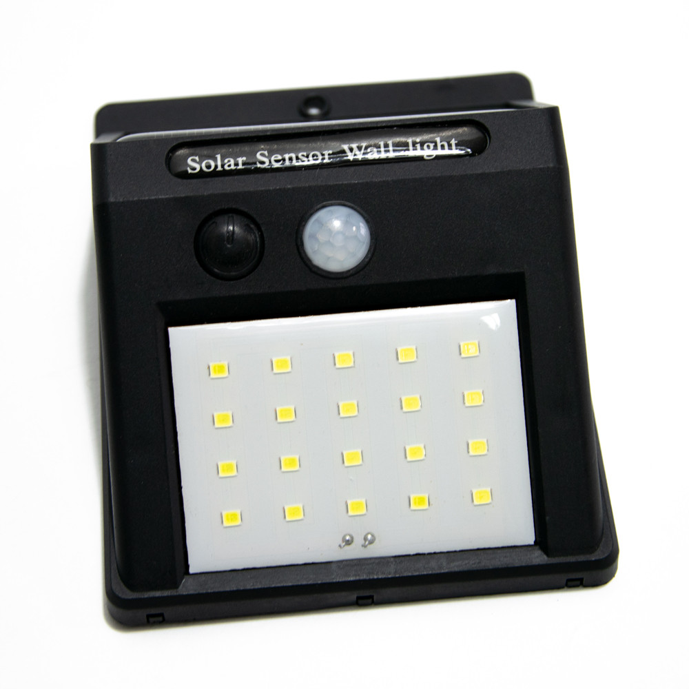 Вуличний світильник із датчиком руху Solar Motion Sensor Light 20 LED, ліхтар на сонячній батареї (ST), фото 1