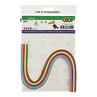 Папір кольоровий для квілінгу  (420х5 мм, 100 шт)  KIDS Line