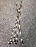 Набір для гриля та барбекю: 6 аксесуарів — Для шанувальників BBQ — з неіржавкої сталі з ножем 4 шампурами 2304, фото 6