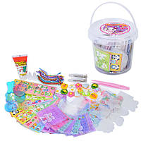 Набір для творчості "Створи свій браслет" TRSW-71 основи для брелків, шпильки, наклейки