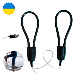 Електрична сушарка для взуття ЕСВ-12/220 USB Чорна, електросушарка для взуття від повербанка (ST)