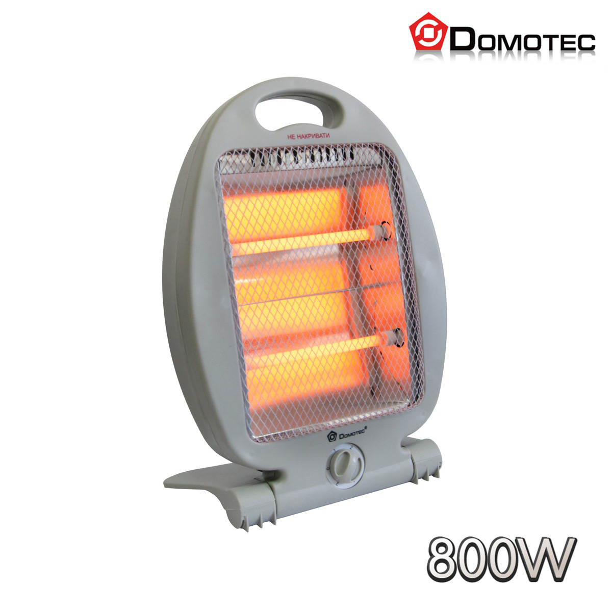 Тепловентилятор Domotec Heater MS-5952 800W електродвигуна нагрівач, інфрачервоний нагрівач (ST), фото 1
