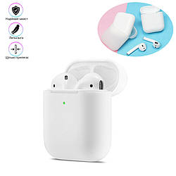 Чохол для airpods 1/2 Прозорий, силіконовий чохол для навушників Apple, чохол для кейса Airpods (ST)