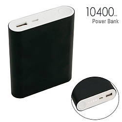 Портативний зарядник на 10400mAh Чорний, повербанк для телефона | зовнішній акумулятор для телефона (ST)