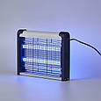 Лампа знищувач комарів Led 12W Insect Killer, електросприт для мух, комарів, інсектицидна лампа (ST), фото 3