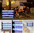 Лампа знищувач комарів Led 12W Insect Killer, електросприт для мух, комарів, інсектицидна лампа (ST), фото 7