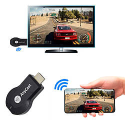 WIFI HDMI адаптер для TV AnyCast (Screen Mirroring) M9 (кнопка ззаду), передавач із телефона на телевізор (ST)