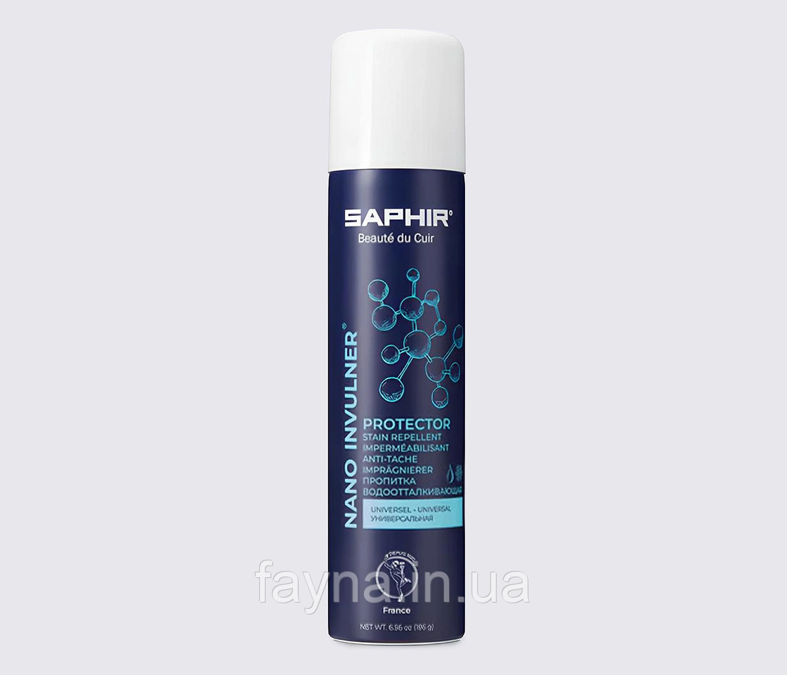 Водовідштовхувальне просочення Saphir Nano Invulner (250ml)
