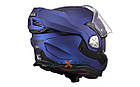 Шолом (модуляр) LS2 FF901 Advant X Solid Navy Blue [M], фото 4
