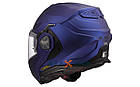 Шолом (модуляр) LS2 FF901 Advant X Solid Navy Blue [M], фото 9