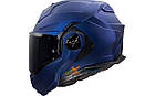 Шолом (модуляр) LS2 FF901 Advant X Solid Navy Blue [M], фото 10
