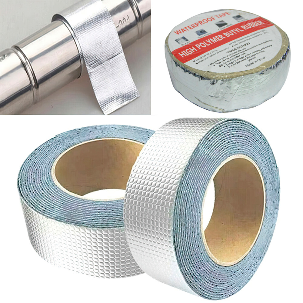 Надлипка водостійка стрічка High polymer butyl rubber 10 метрів, клейка стрічка для ізоляції (ST), фото 1