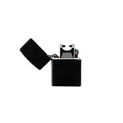 Електрозапальничка Jinlun USB 215 Чорна електроімпульсна запальничка, електрична запальничка в подарунок (ST)