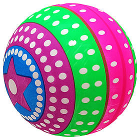 М'яч дитячий "Веселка" Bambi MS 3969(Green) розмір 9 дюймів, Toyman