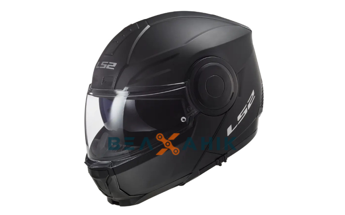 Шолом (модуляр) LS2 FF902 Scope 2 Solid Matt Black [XL], фото 1