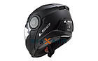 Шолом (модуляр) LS2 FF902 Scope 2 Solid Matt Black [XL], фото 3