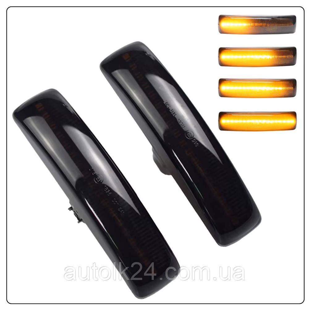 Світлодіодні повторювачі поворотів Land Rover Discovery 3 & 4 Freelander (Динамічні), фото 1