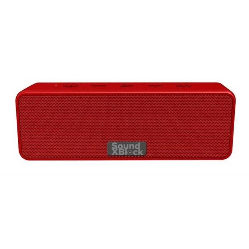 Портативна Bluetooth колонка 2E SoundXBlock TWS MP3 Wireless Waterproof Red (2E-BSSXBWRD), фото 1