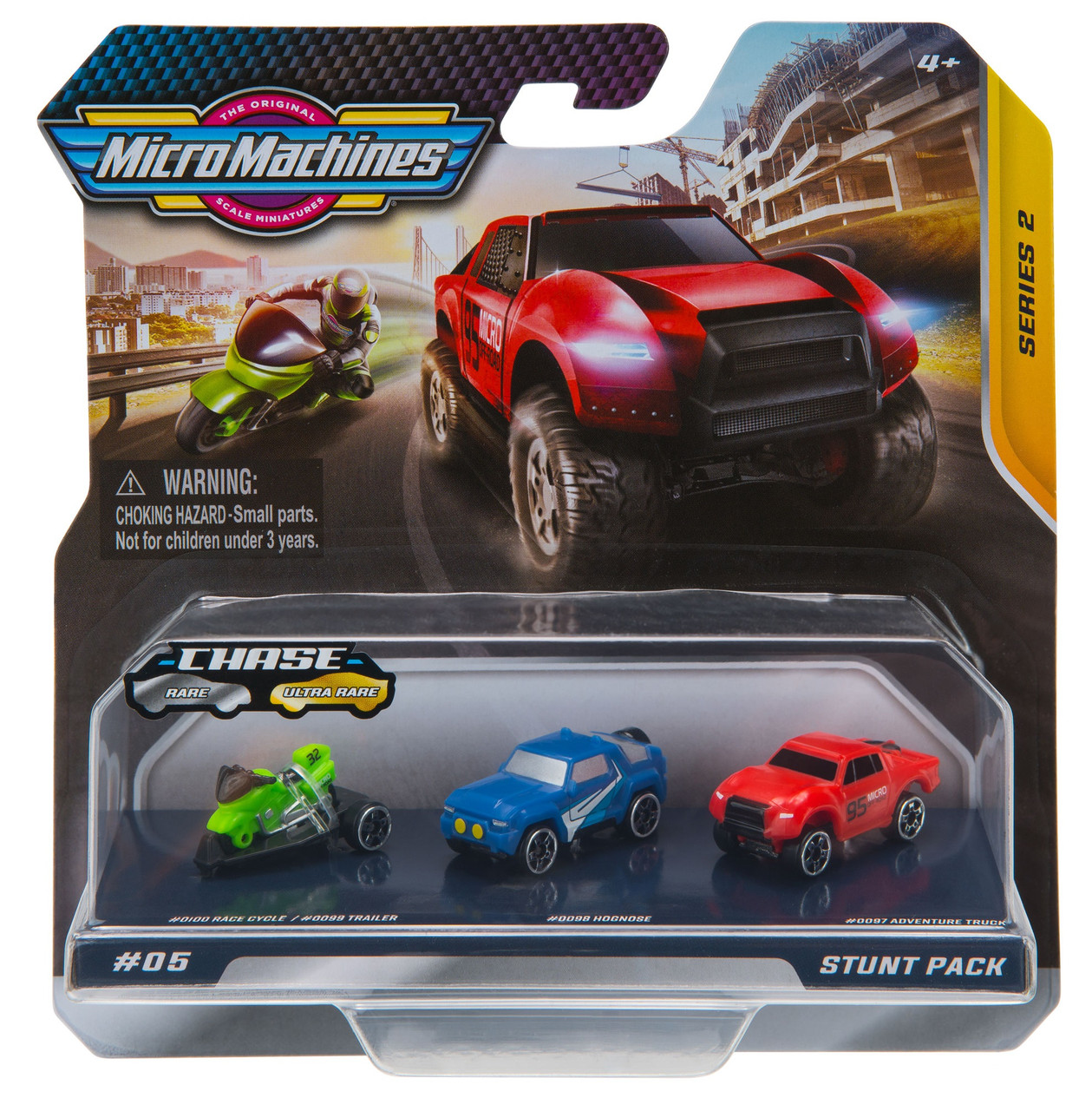Іграшковий набір Micro Machines трюковий (3 шт.)