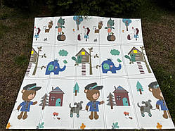 Килимок ігровий (ТЕРМО) 2-х сторонній EVA D-70804 (20) 180х200х0.8см, в сумці