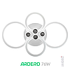 Люстра FELICITY 76Вт AL6134 ARD біла із хромом Ardero 2700К-6500К 8450Lm LED з пультом ДУ 615х415х130мм, фото 7