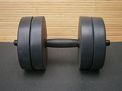 Гантель розбірна Sport Lux 1 шт / 10 кг граніліт армований 35см / 25мм