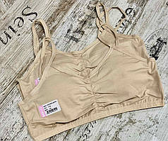 Топи для дівчаток з push-up на вузьких бретелях