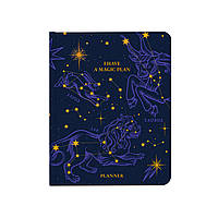 Планер ежедневник на год недатированный в твердом переплете «I HAVE A MAGIC PLAN» синий 248 стр. / Дневник для записей